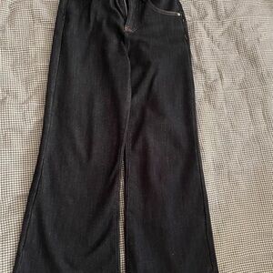 Women's Black Flare & Wide Leg Jeans